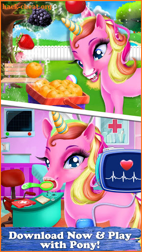 Pony Games -Horse Games for little Girls take care screenshot