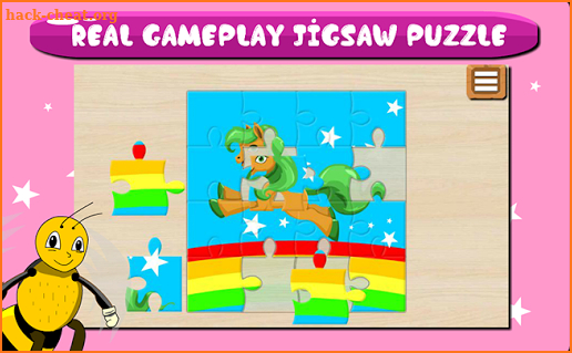 Pony Jigsaw Puzzles : Bee Kids screenshot