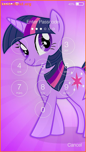 Pony Phone Lock PIN Passcode Security screenshot