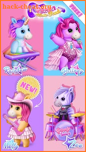 Pony Sisters Pop Music Band - Play, Sing & Design screenshot