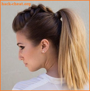 Ponytail Hair Style screenshot