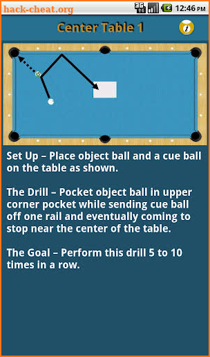 Pool and Billiard Drills screenshot