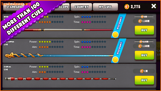 Pool Strike Online 8 ball pool billiards with Chat screenshot