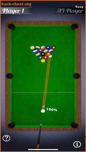 Pool Table Challenge screenshot