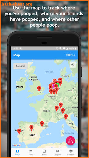Poop Map screenshot