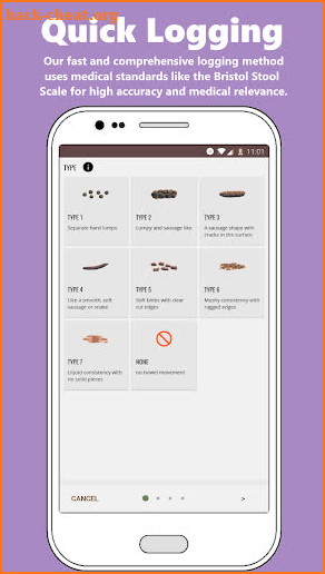 Poop Tracker - Toilet Log, Bowel Movement Analysis screenshot