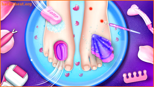 Poops Unicorn Nail Game - Manicure Art Salon screenshot