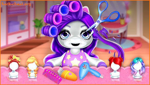 Poopsi Unicorn Makeover Dress up Fashion Battle screenshot