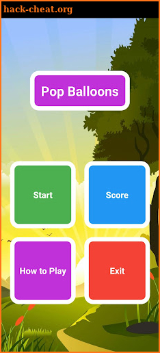 Pop-Balloons For Kids screenshot