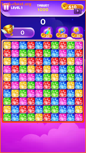 Pop Cats Puzzle Game screenshot