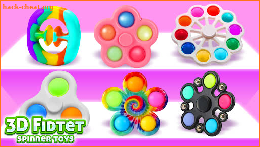 pop it 3D fidget Toy screenshot