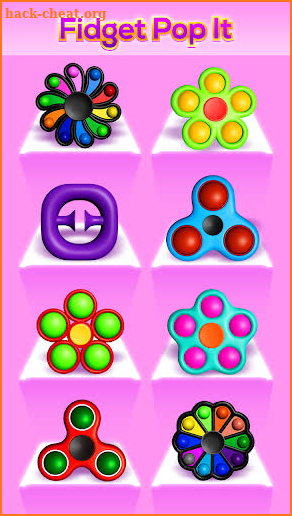 pop it 3D fidget Toy screenshot