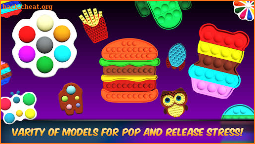 Pop It 3D Puzzles! Fidget Trade 3D ASMR Simulator screenshot