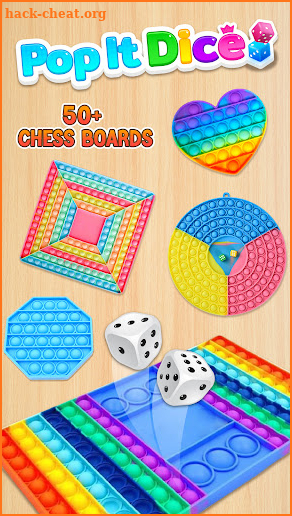 Pop It Chess - Pop It Dice 3D screenshot