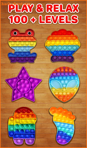 Pop It Fidget 3D - Antistress Calm - Pop It toy 3D screenshot