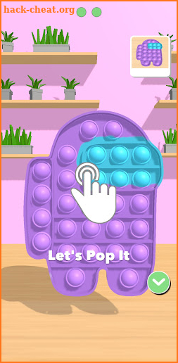 Pop It Fidget Art screenshot