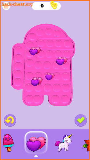 Pop-it Fidget Maker Simulator screenshot