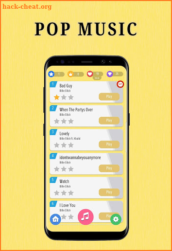 POP Songs Piano Tiles screenshot