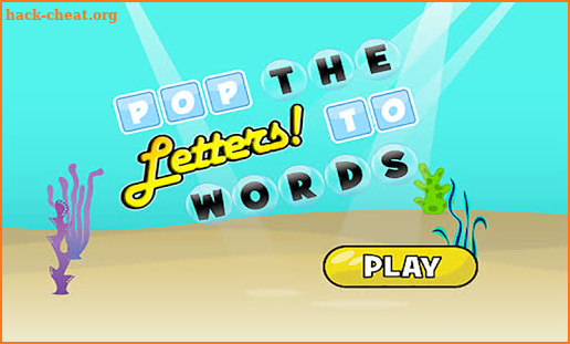 Pop The Letters To Build Words screenshot