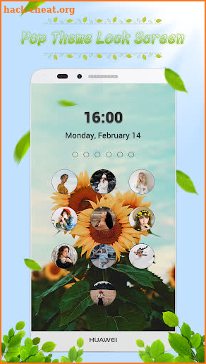 Pop Theme Lock Screen screenshot