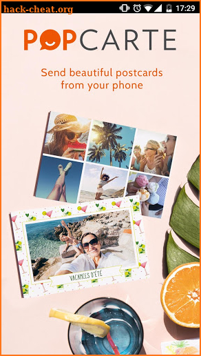 Popcarte - Send real postcard screenshot