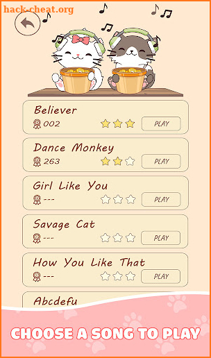 PopCat Duet: Kitty Music Game screenshot