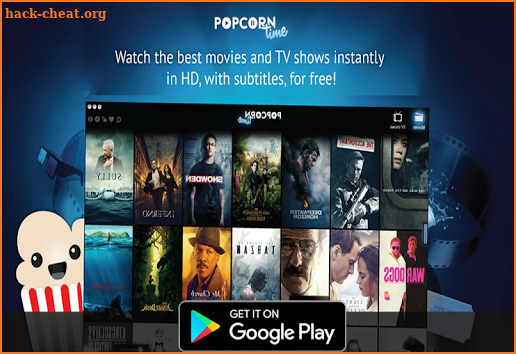 Popcorn Time : Stream TV, Movies, TV Shows & more screenshot