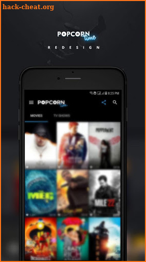 Popcorn Time -Watch Movies, Tv Shows & series Guia screenshot