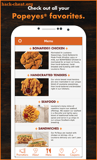 Popeyes® App screenshot