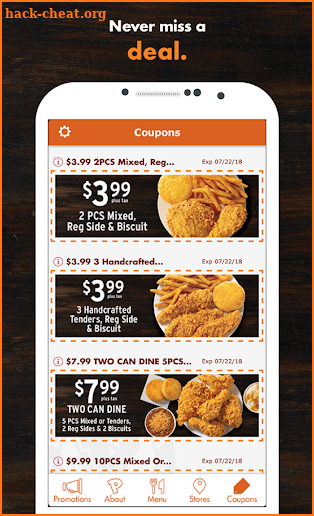 Popeyes® App screenshot