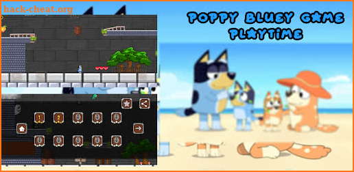 Poppy Bluey Playtime Game screenshot