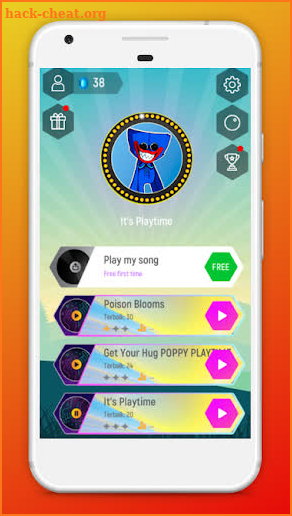 Poppy Playtime Magic Tiles Edm Rush screenshot