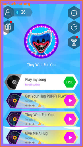 Poppy Playtime Scary Tiles Hop screenshot