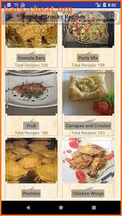 Popular Snacks Recipes screenshot