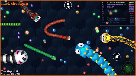 Popular Snake Wars vs Worm screenshot