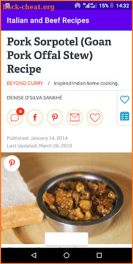 Pork Recipes screenshot