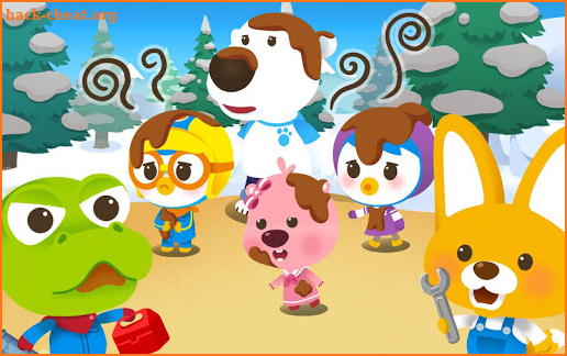 Pororo Fix the Pipes - Kids Science Game screenshot