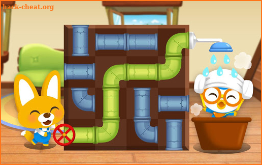 Pororo Fix the Pipes - Kids Science Game screenshot