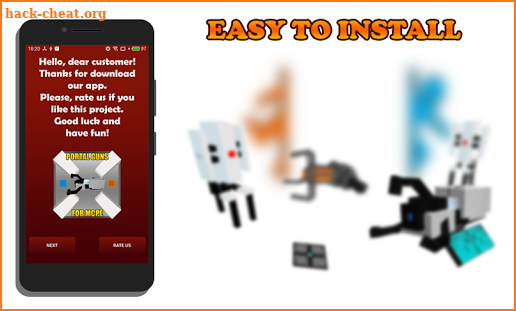 Portal Gun Mod for MCPE screenshot
