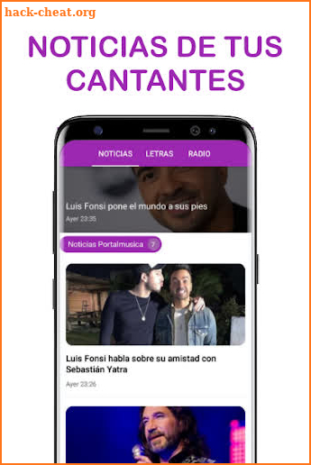 Portalmusica screenshot