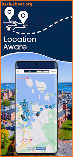 Portland Maine Audio GPS Guide screenshot