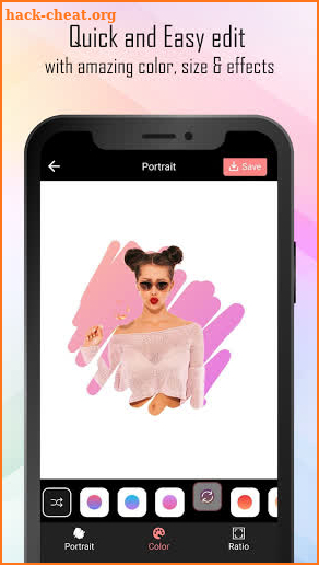 Portrait Mode Camera - PIP photo, editor stories screenshot