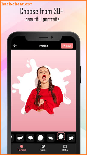 Portrait Mode Camera - PIP photo, editor stories screenshot