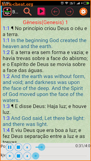 Portuguese English Bible Pro screenshot