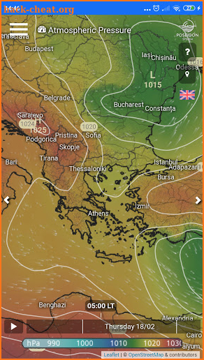 POSEIDON System Weather screenshot