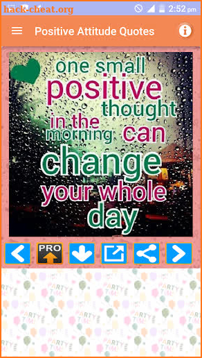 Positive Thinking Quotes Full screenshot