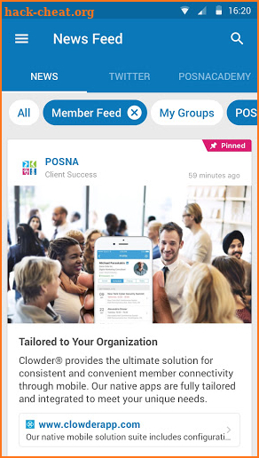 POSNA screenshot