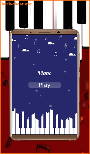 Post Malone Piano Tiles screenshot