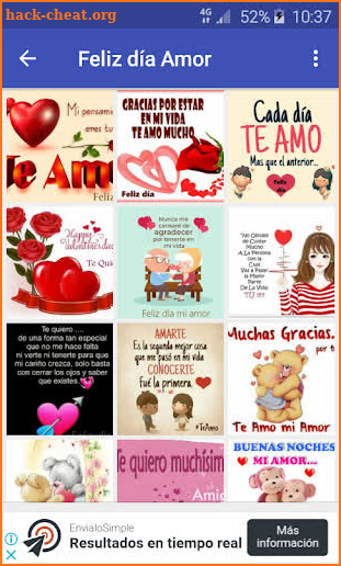 Postales San Valentín screenshot