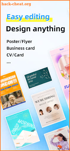 Poster Maker:Graphic design screenshot